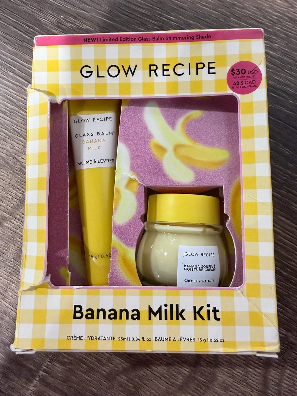 Glow Recipe Banana Milk Kit New
